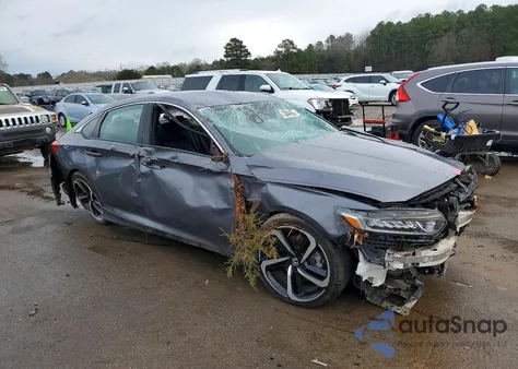 2019 Honda Accord Sport из США, поврежденный, VIN 1HGCV1F34KA137222